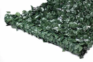 Pletivo, sieť - Umelý živý plot brečtanový múr balkónový plot 1x3m